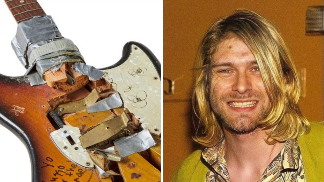 Kurt Cobain guitarra